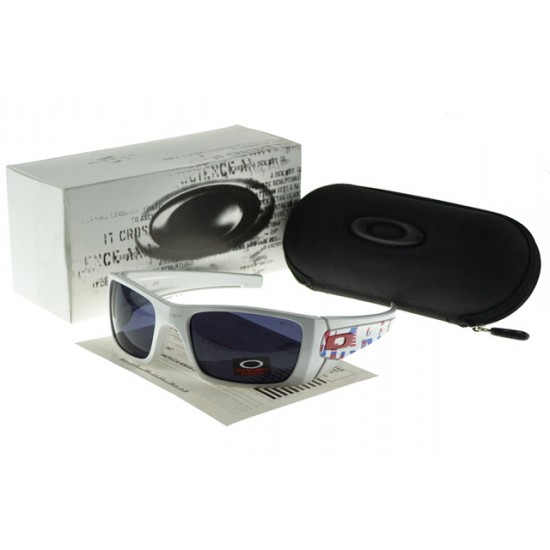 Oakley Antix Sunglasse white Frame blue Lens-Oakley Outlet Seller