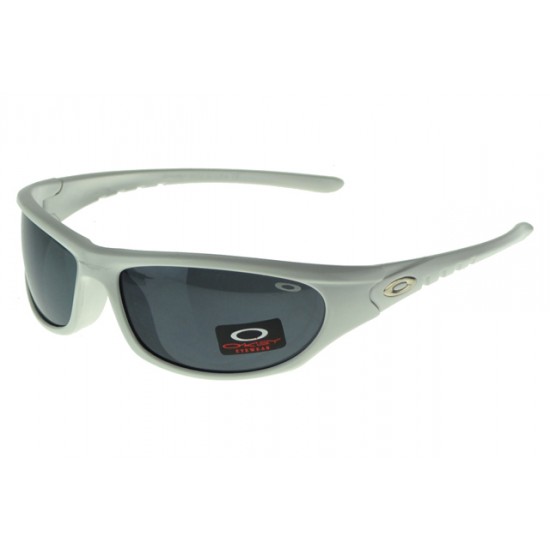 Oakley Antix Sunglass White Frame Gray Lens-Oakley USA Discount
