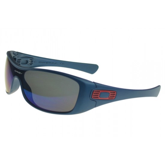 Oakley Antix Sunglass Blue Frame Gray Lens-Oakley Hot Online Store
