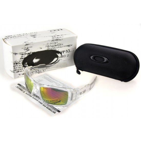 Oakley Antix Sunglass Transparent Frame Brown Lens