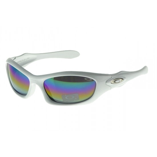 Oakley Asian Fit Sunglass White Frame Colored Lens-Oakley Timeless Design