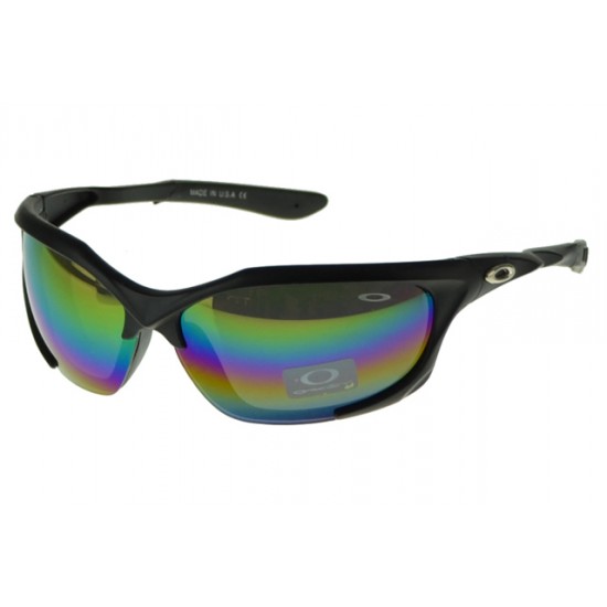 Oakley Asian Fit Sunglass Black Frame Colored Lens-Oakley Low Price