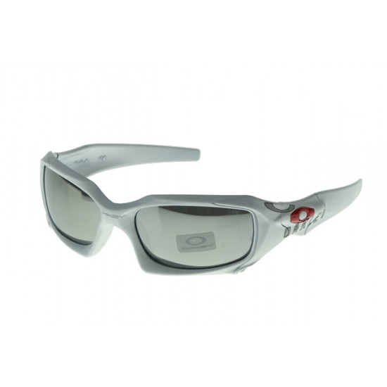 Oakley Asian Fit Sunglass White Frame Gray Lens-Oakley United Kingdom