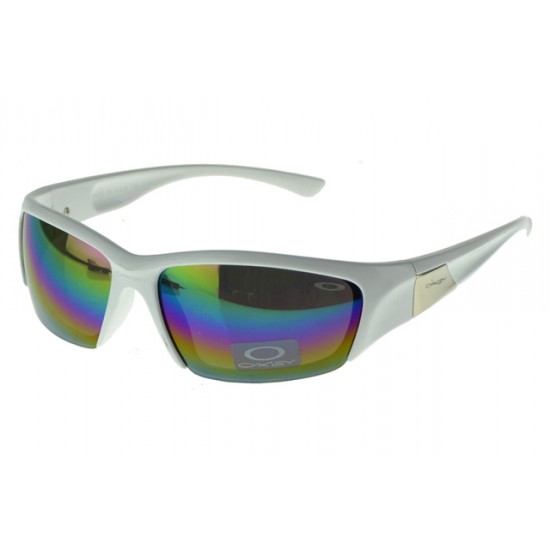 Oakley Asian Fit Sunglass White Frame Colored Lens-Oakley US For