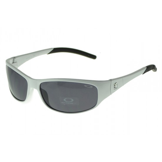 Oakley Asian Fit Sunglass White Frame Gray Lens-Oakley Online Here