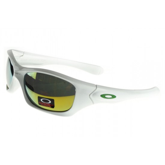 Oakley Asian Fit Sunglass White Frame Yellow Lens-Oakley Quality Guarantee