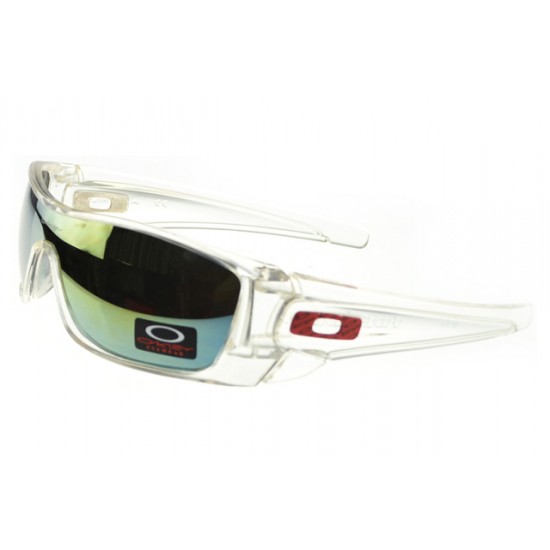 Oakley Batwolf Sunglass White Frame Colored Lens-Oakley Cool Black