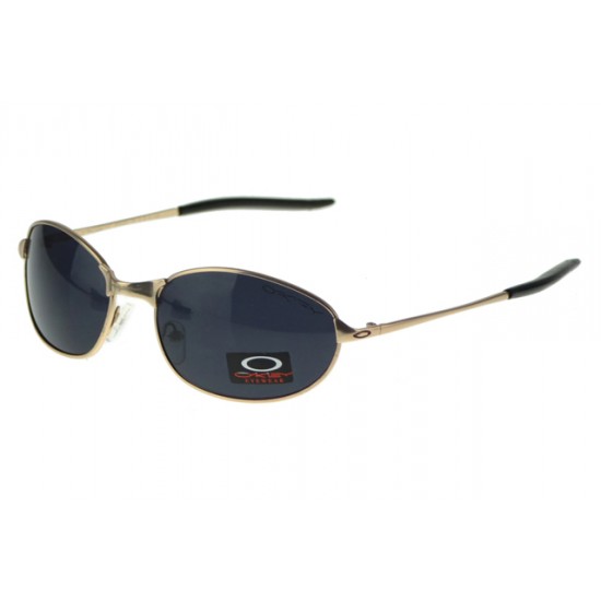 Oakley EK Signature Eyewear Gold Frame Black Lens-Oakley Wholesale UK