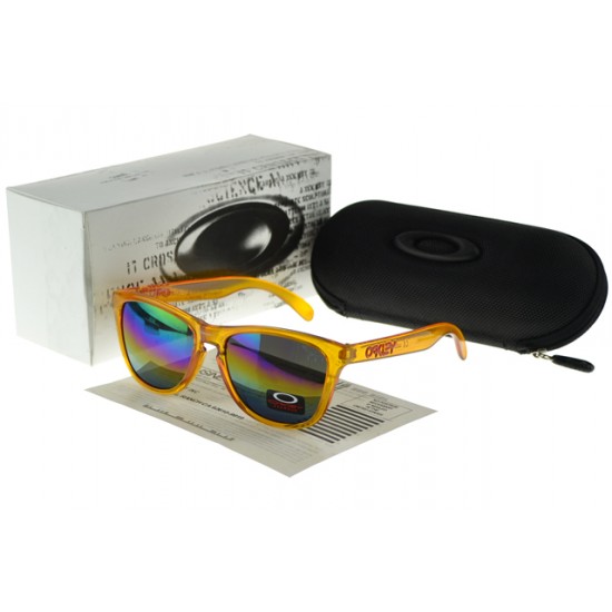 Oakley Frogskin Sunglass yellow Frame multicolor Lens-Oakley Free Delivery