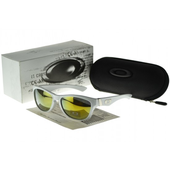 Oakley Frogskin Sunglass white Frame yellow Lens-Oakley Cheapest Price