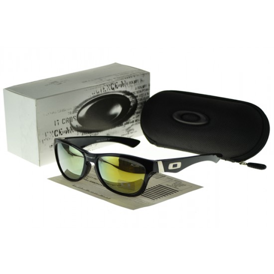Oakley Frogskin Sunglass black Frame yellow Lens-Oakley US Cheap