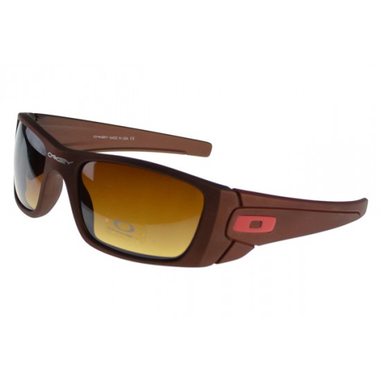 Oakley Gascan Sunglass Red Frame Gold Lens-Oakley Free Delivery
