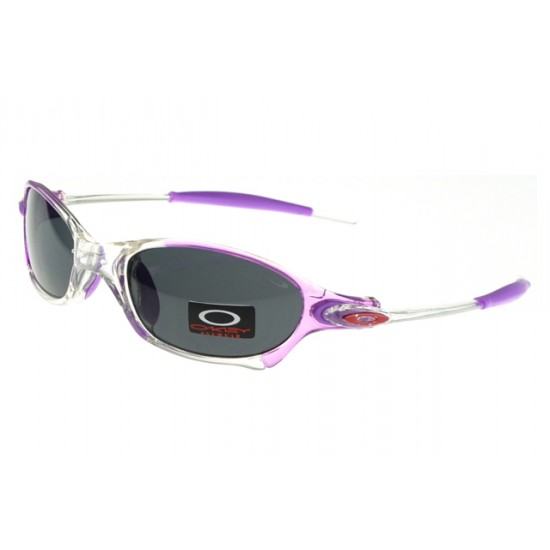 Oakley Juliet Sunglass Purple Frame Black Lens