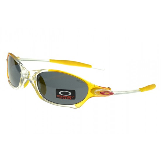 Oakley Juliet Sunglass Yellow Frame Black Lens-Oakley Hottest New Styles