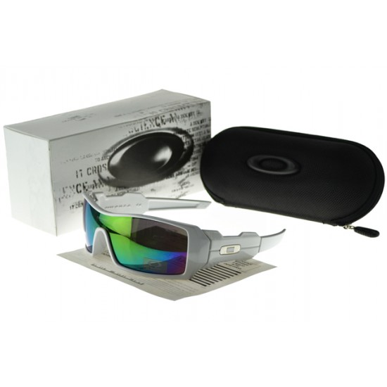 Oakley Oil Rig Sunglasse white Frame multicolor Lens-Oakley Worldwide Sale