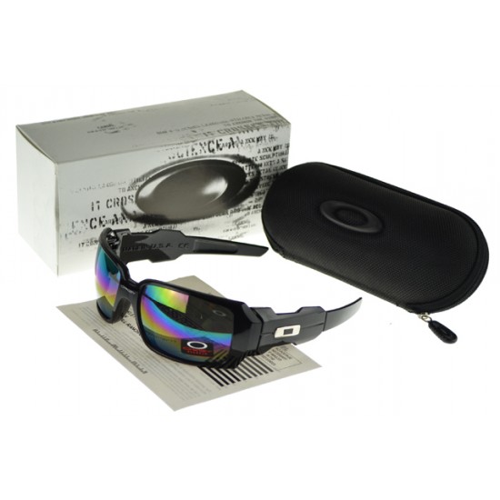 Oakley Oil Rig Sunglasse black Frame multicolor Lens-Oakley Discount Sale