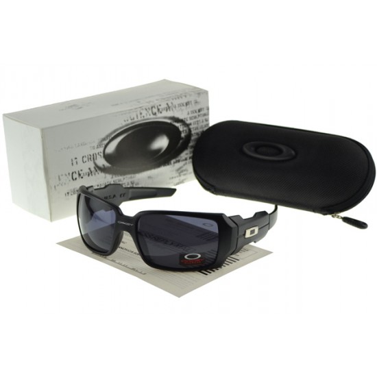 Oakley Oil Rig Sunglasse black Frame blue Lens-Oakley FR Online