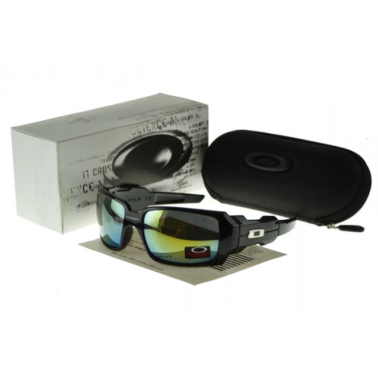 Oakley Oil Rig Sunglasse black Frame yellow Lens-Oakley Outlet Discount