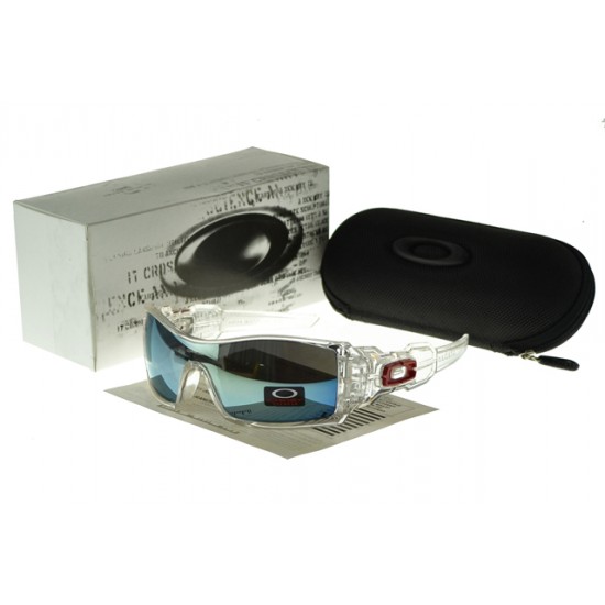 Oakley Oil Rig Sunglasse crystal Frame blue Lens-Oakley USA Sale Online Store