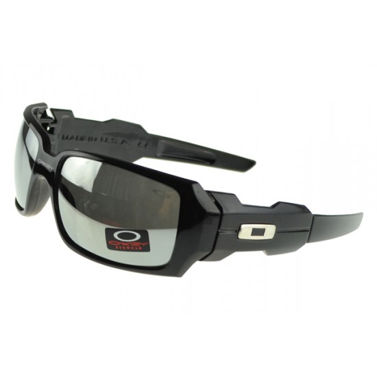 Oakley Oil Rig Sunglass Black Frame Silver Lens-Oakley Top Brands