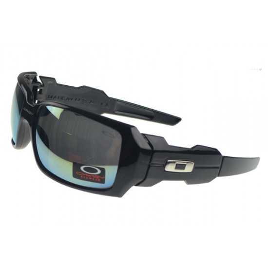 Oakley Oil Rig Sunglass Black Frame Colored Lens-Oakley Special Offers