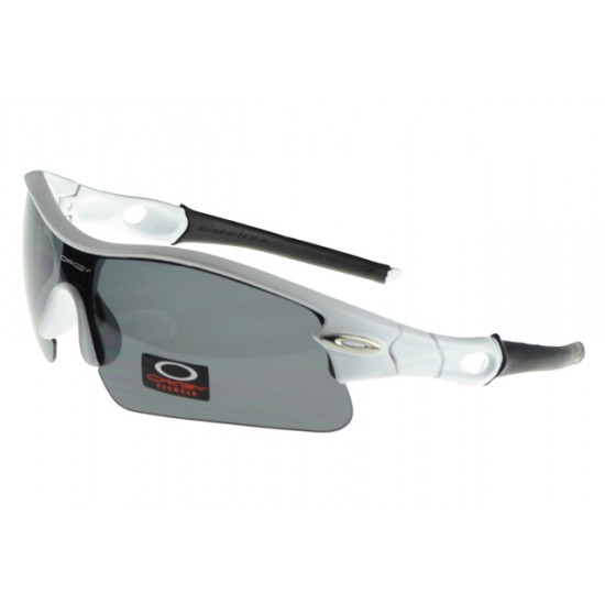 Oakley Radar Range Sunglass White Frame Gray Lens-Oakley Sale