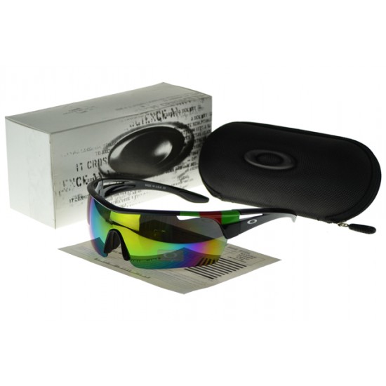 Oakley Sports Sunglass black Frame multicolor Lens-Oakley Norway
