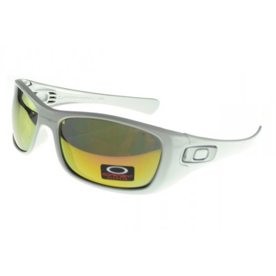 Oakley Antix Sunglass white Frame yellow Lens-Oakley Chicago