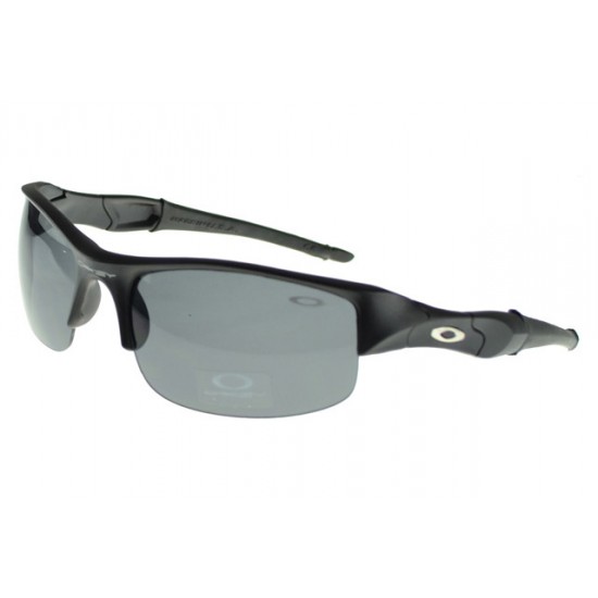 Oakley Flak Jacket Sunglass black Frame blue Lens-Oakley Online Shops