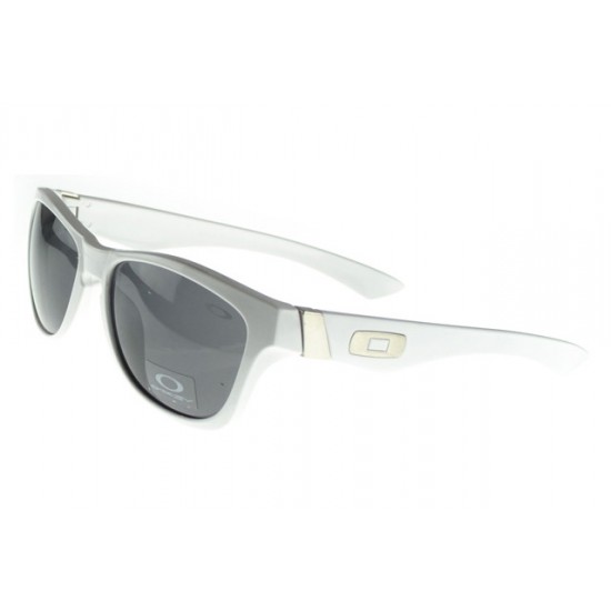 Oakley Frogskin Sunglass white Frame grey Lens-Oakley On Sale
