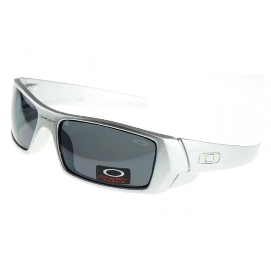 Oakley Gascan Sunglass white Frame black Lens-Oakley Discount
