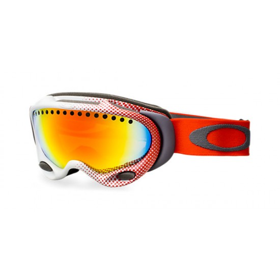 Oakley Goggles A FRAME LINDSEY VONN Red And Orange Sunglass