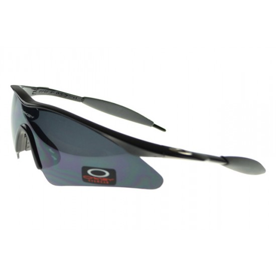 Oakley M Frame Sunglass black Frame blue Lens-Oakley Wholesale