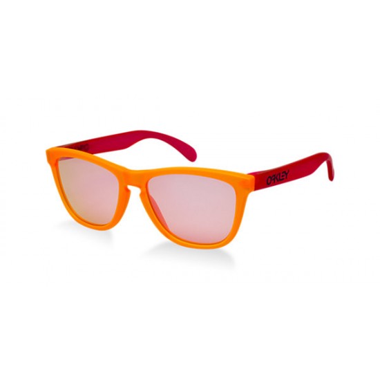 Oakley Sunglass OO9013 FROGSKIN 53 Orange And Pink