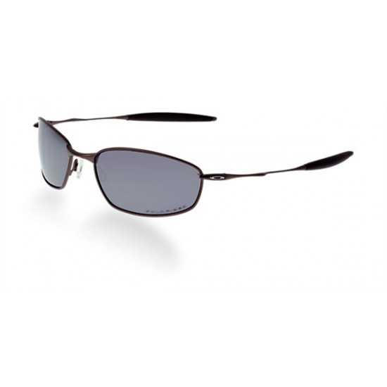 Oakley OO4020 WHISKER Silver And Black Sunglass