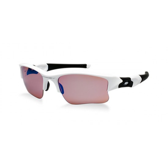 Oakley Sunglass OO9009 FLAK JKTX White And Red