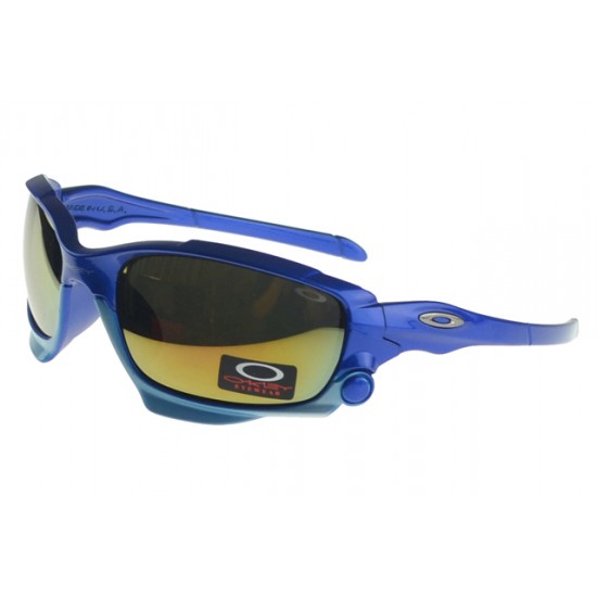 Oakley Monster Dog Sunglass blue Frame yellow Lens-Oakley Shop Online