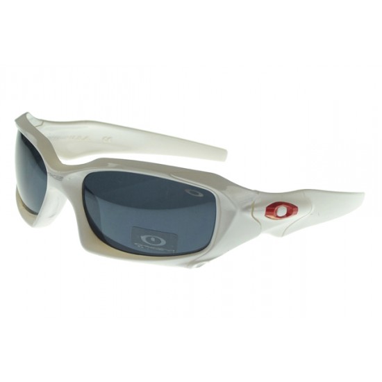 Oakley Monster Dog Sunglass white Frame blue Lens-Oakley Best Value