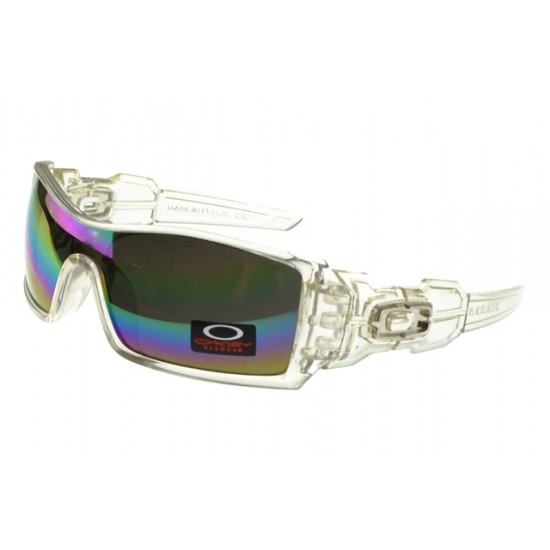 Oakley Oil Rig Sunglass white Frame multicolor Lens-Oakley Outlet Locations