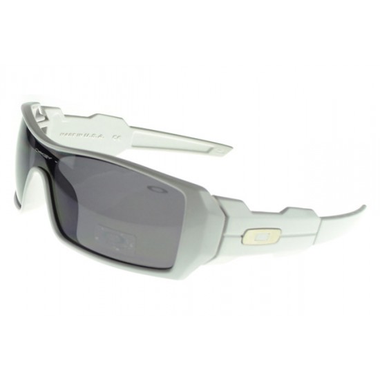 Oakley Oil Rig Sunglass white Frame black Lens-Oakley How Much Is Worth